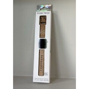 Posh Tech Rose Gold Glitter Replacement Band For Apple Watch 42/44 mm